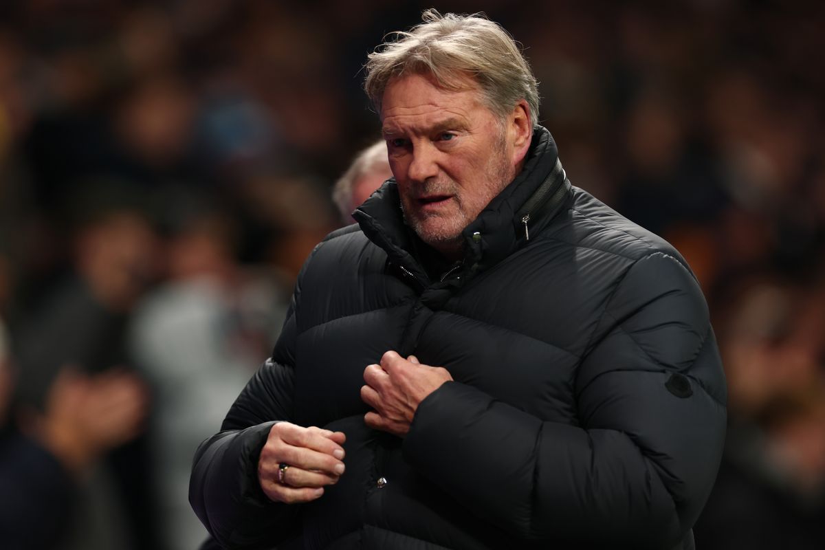 Ex Tottenham Hotspur player Glenn Hoddle during the Emirates FA Cup Third Round match between Tottenham Hotspur and Aston Villaon January 10, 2026 in London, England. 