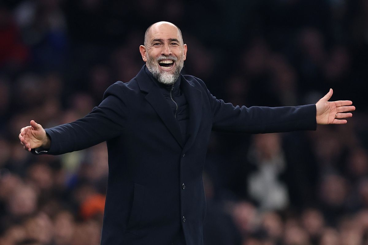 Igor Tudor, Interim Manager of Tottenham Hotspur, reacts during the Premier League match between Tottenham Hotspur and Crystal Palace at Tottenham Hotspur Stadium on March 05, 2026 in London, England