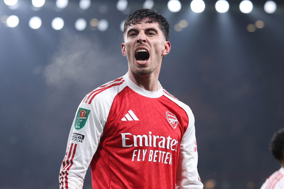 Kai Havertz could be in line to start for Arsenal in the Carabao Cup final against Manchester City