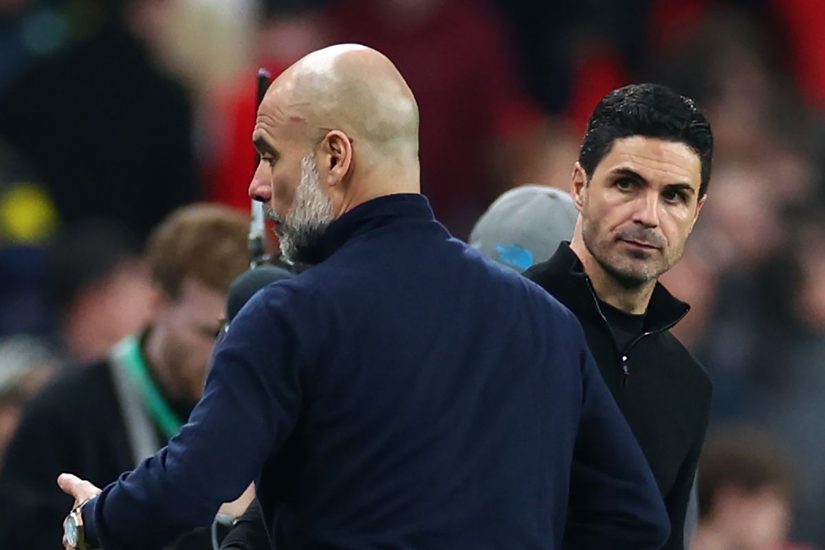 Mikel Arteta was beaten by Pep Guardiola in the League Cup final as Arsenal fell again to Manchester City