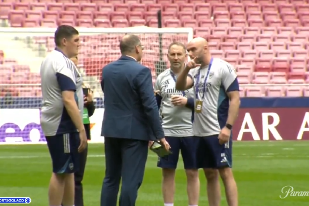 Arsenal complained to UEFA about the length of the grass at the Metropolitano