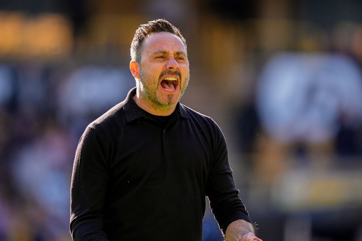 Spurs manager Roberto De Zerbi