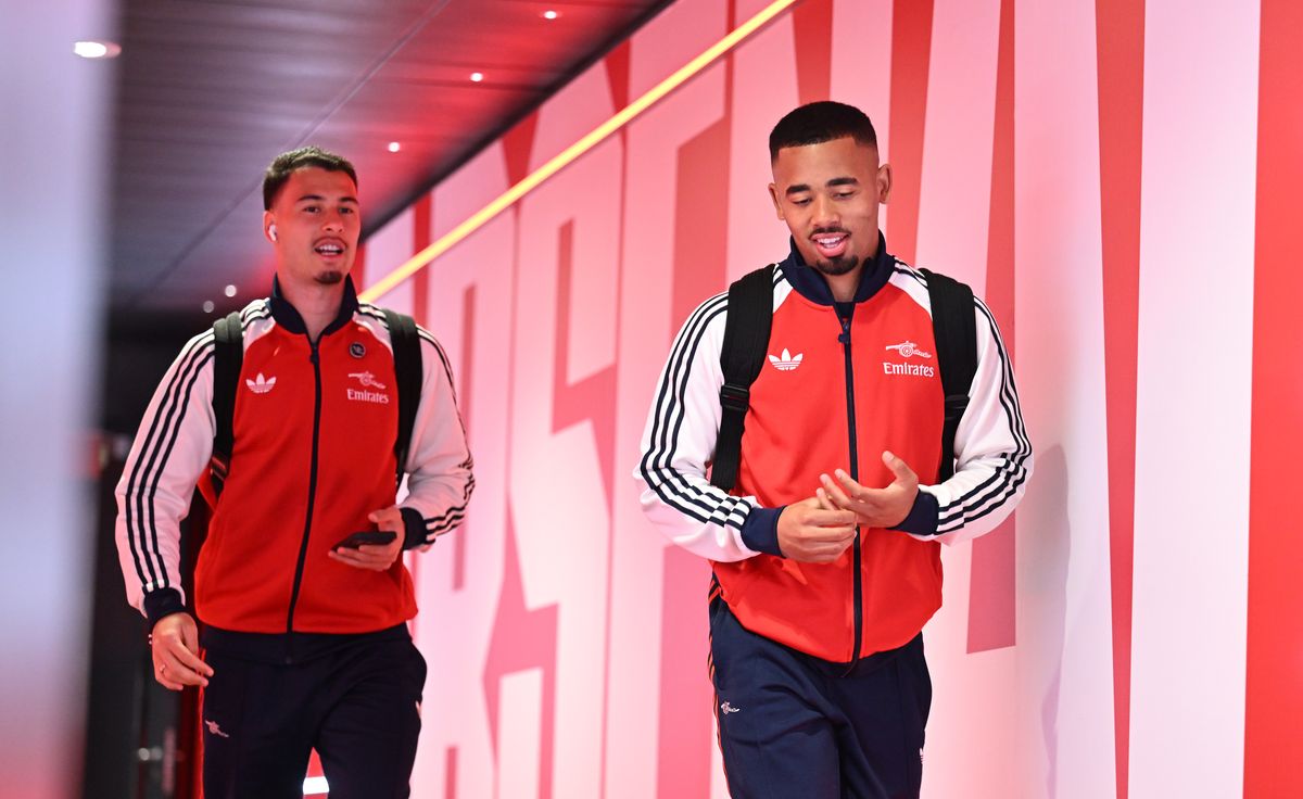 Gabriel Martinelli and Gabriel Jesus.