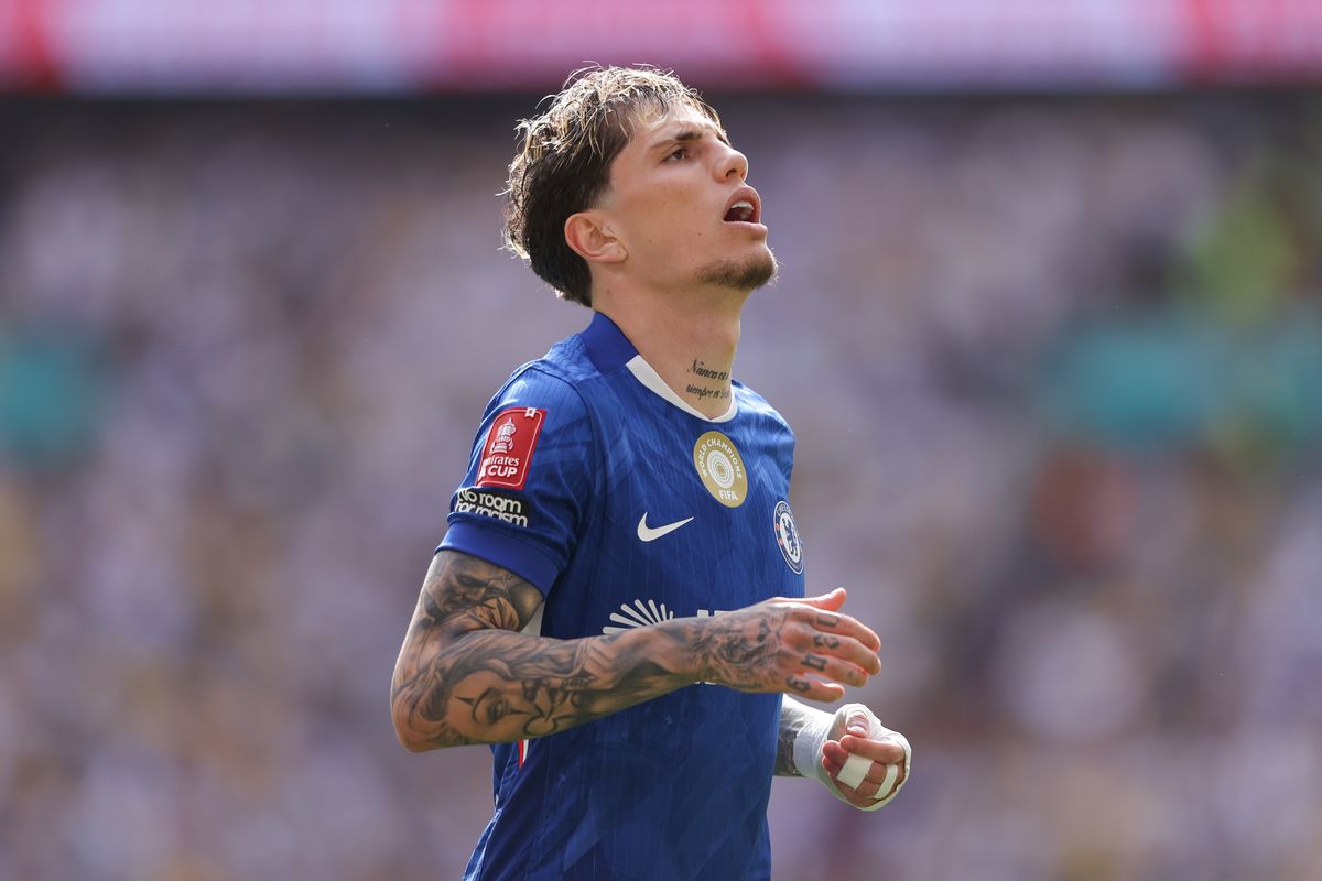 Chelsea winger Alejandro Garnacho