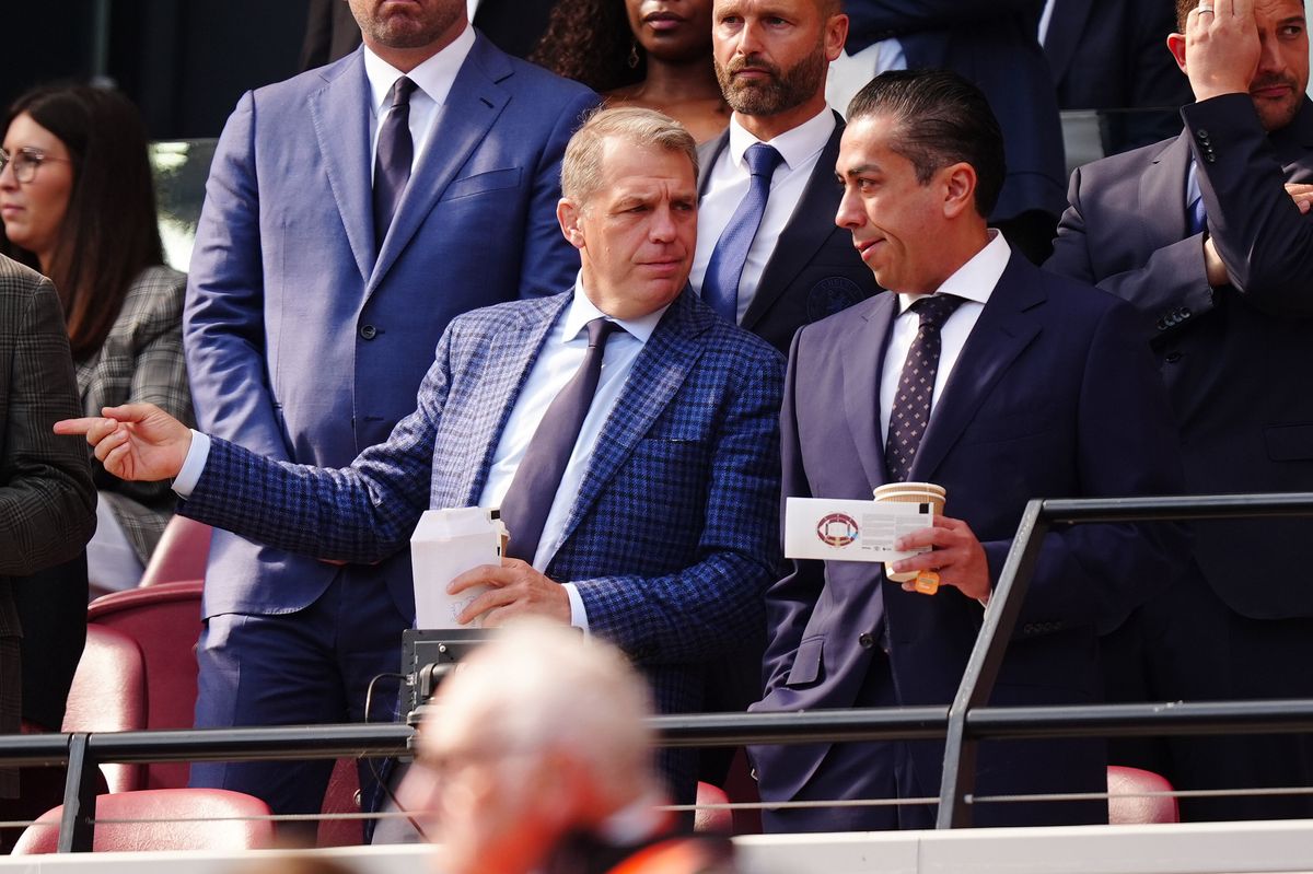 Chelsea co-owners Behdad Eghbali and Todd Boehly