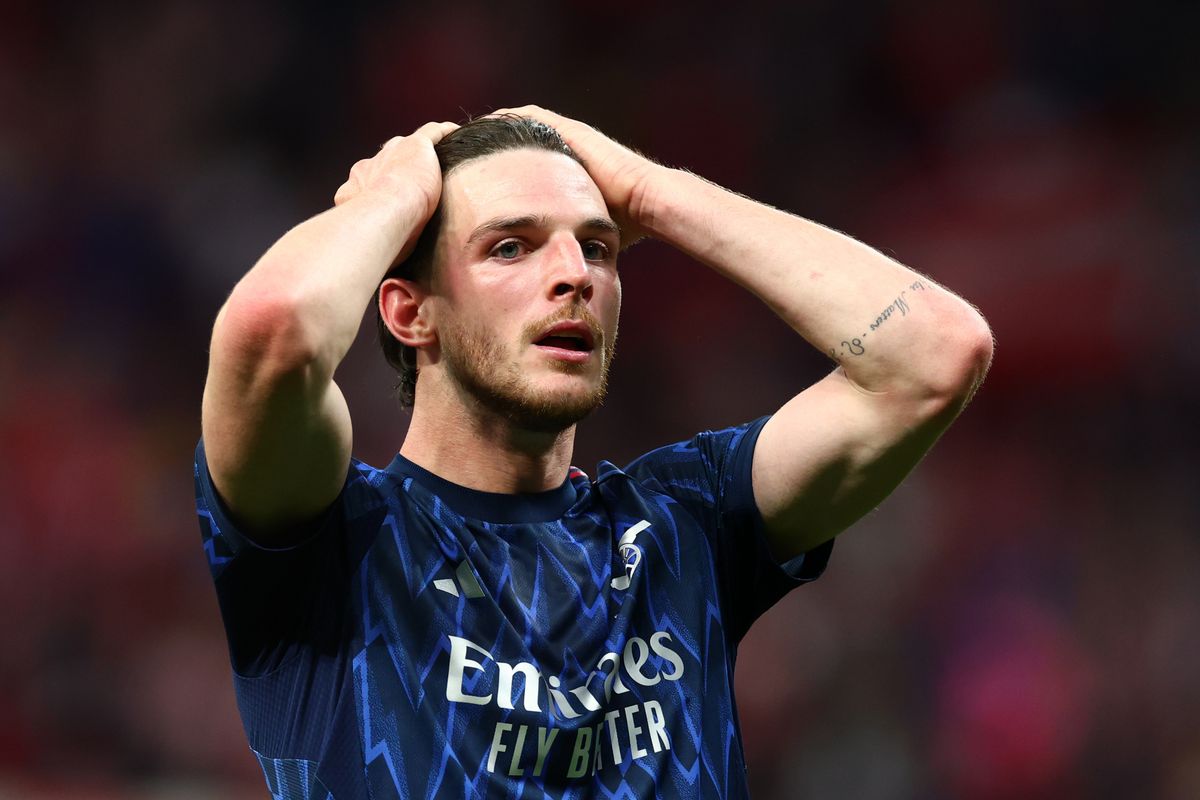 Arsenal star Declan Rice has hit out at UEFA's VAR rules after controversy against Atletico Madrid