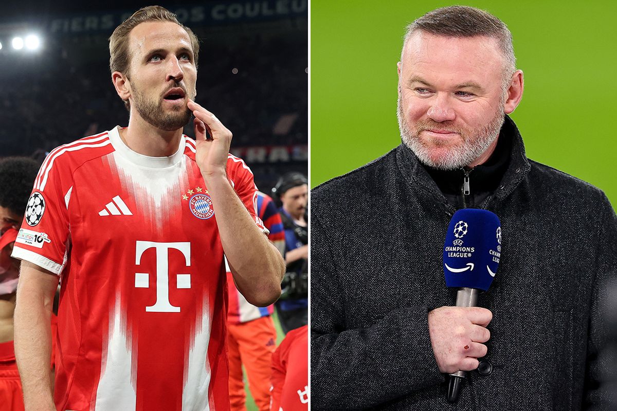 Wayne Rooney has disagreed with Harry Kane's verdict on Bayern Munich's performance against Paris Saint-Germain in the Champions League 