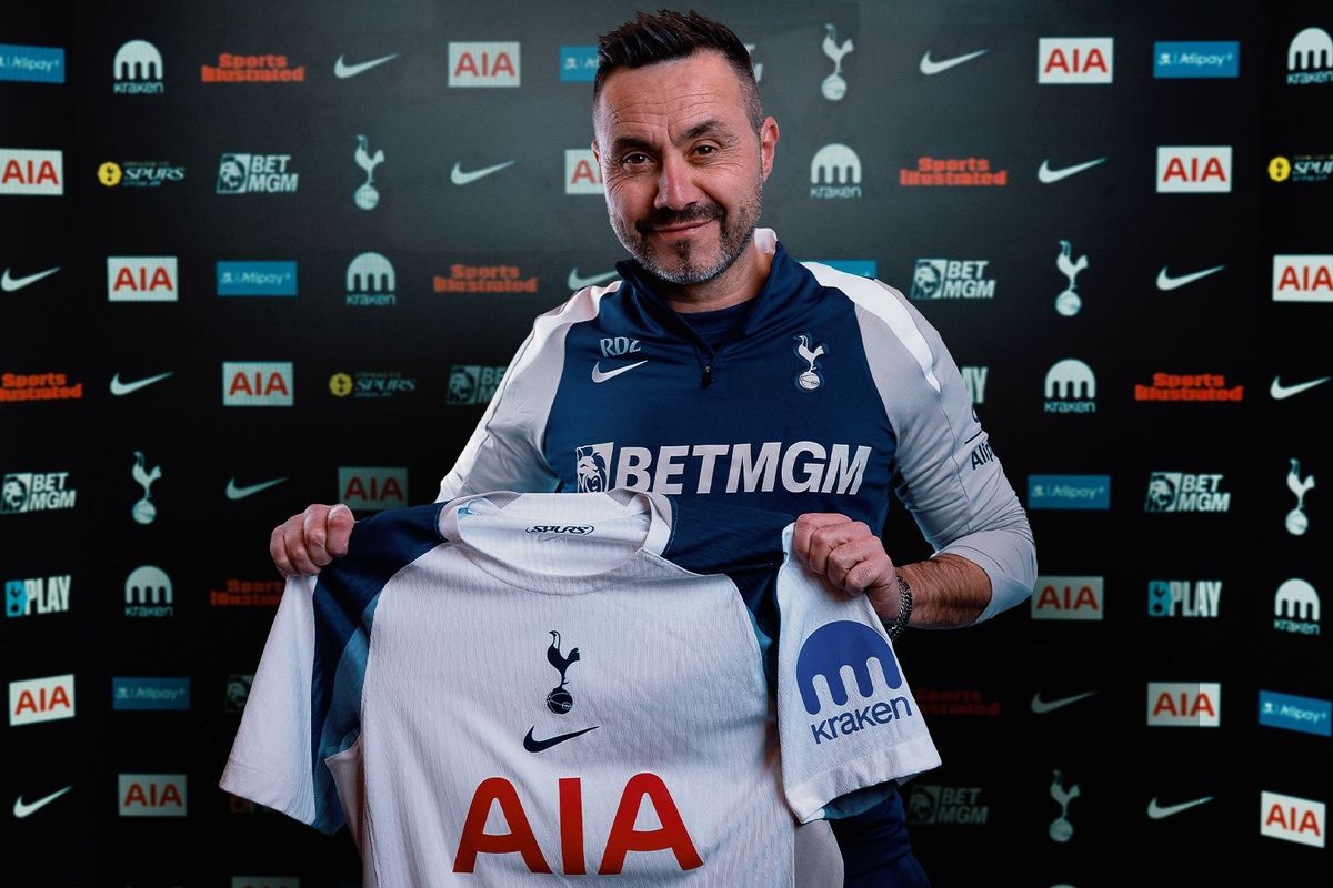 Roberto De Zerbi has a big challenge on his hands at Tottenham Hotspur as their new head coach