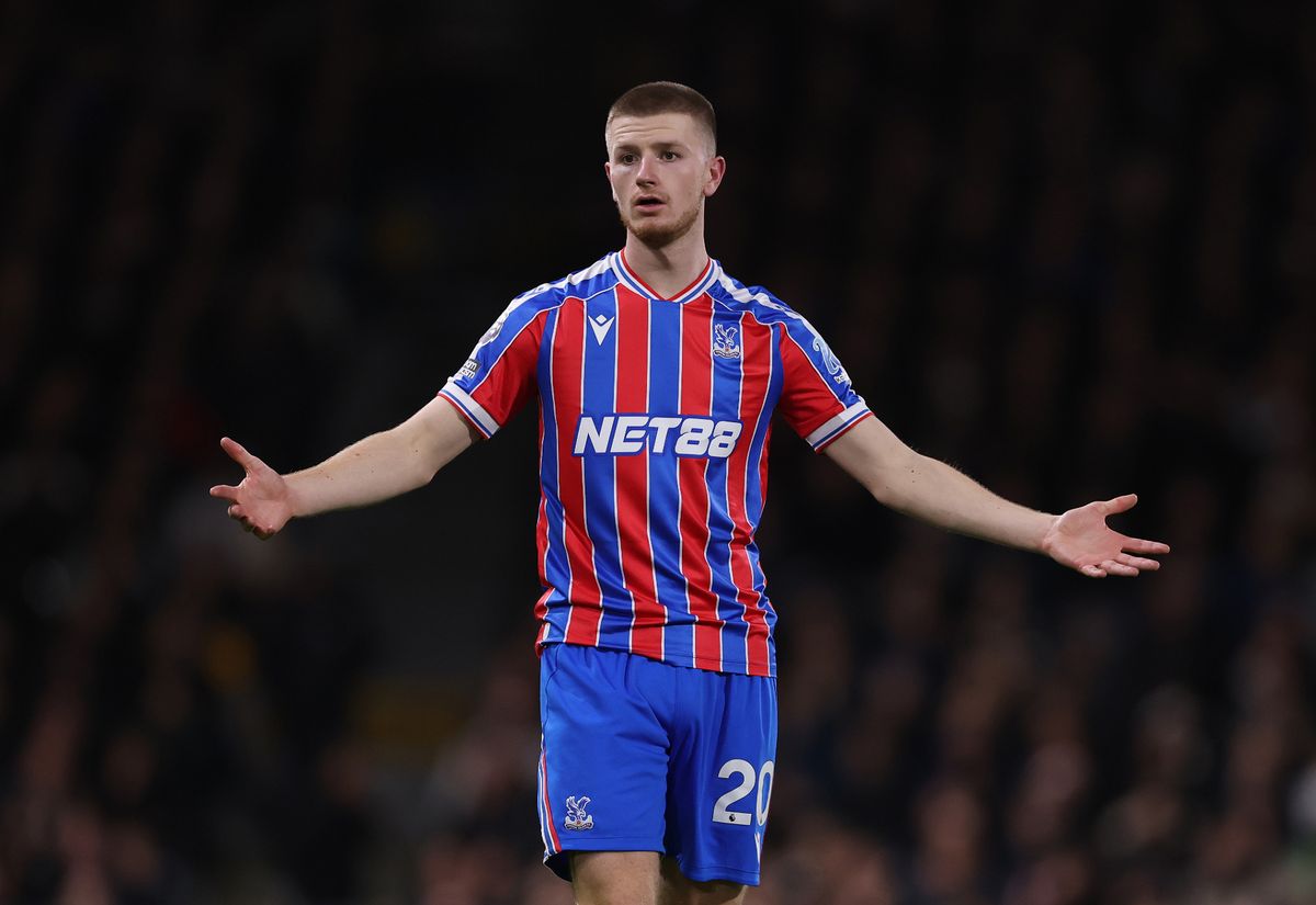 Adam Wharton during the Premier League match between Fulham and Crystal Palace at Craven Cottage. 